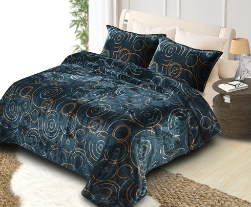 Poland Warm Bedsheet for Winter with Pillow Covers by Florida
